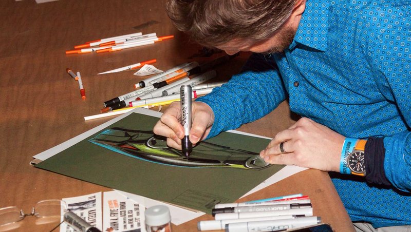 Illustration for article titled Welcome To SketchBattle, The Fight Club Of Car Design